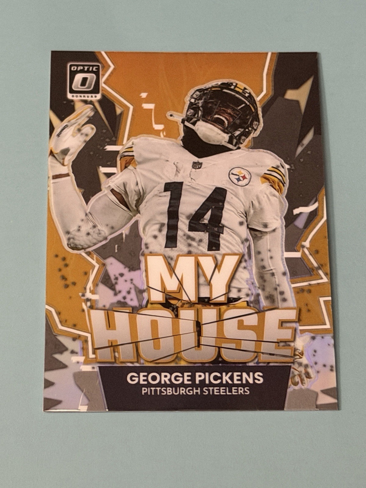 2022 Panini Donruss Optic - My House! George Pickens #MH-16 Holo Prizm Rookie
