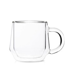Hearth 240DBLCLEARK2 8oz (240ml)Double Wall Glass (Clear)