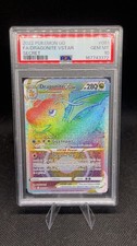 PSA 10 Dragonite VSTAR #081/078 Pokémon GO Secret Rara Gemma Mint Carta Pokémon