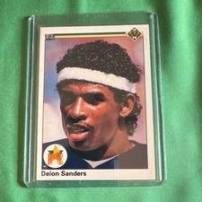 Upper Deck 1990 Star Rookie Deion Sanders #13 New York Yankees
