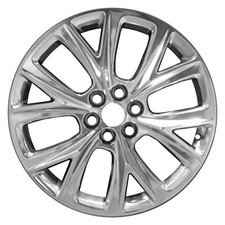 For Cadillac XT5 17-19 Alloy Factory Wheel 6 Y-Spoke Light Smoked Hypersilver