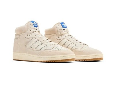 new men's 9 Adidas Originals centennial 85 HI Basketball Shoe FZ5994 chalk