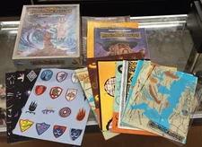 Forgotten Realms Campaign 1993 Setting Boxed Set / AD&D 2E Original /TSR 1085