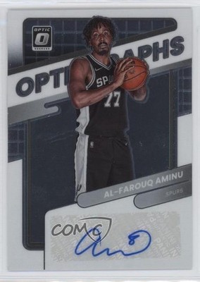 2021-22 Panini Donruss Optic Opti-Graphs 65/99 Al-Farouq Aminu #OG-AFA Auto e3p