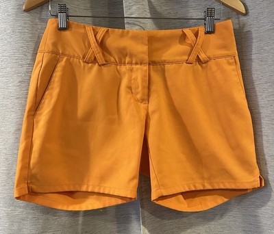 Adidas Clima Lite Women's Shorts - Golf, Pickleball & Leisure Orange Size 0