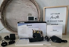 2004 GARMIN Quest Pocket-Sized Car GPS Navigation Box Complete WORKS Bundle