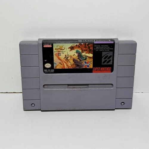 Ys III: Wanderers From Ys Super Nintendo SNES Authentic