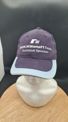 BMW Williams F1 Racing Cap dunkelblau hellblau verstellbar Einheitsgröße
