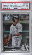 2017 Bowman Draft Chrome Blake Rutherford #BDC-80 PSA 10 GEM MT 0l2