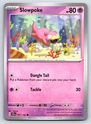 Slowpoke 057/142 Stellar Crown Common