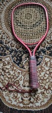 Vintage Olympian X-Tra Red Tennis Racket Aluminum Frame Retro Taiwan