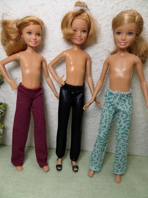   3 x Hose Nr.2   Für Mode Puppen: Kinder ca 23cm, Stacie und ähnliche