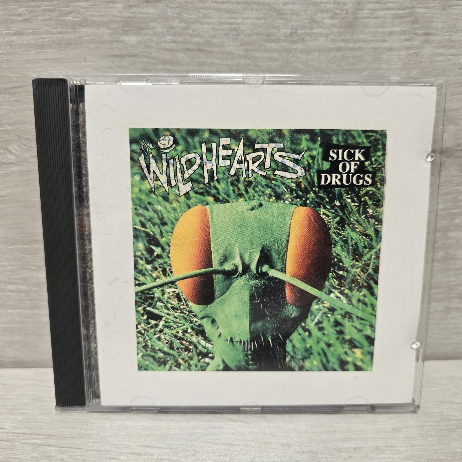 THE WILDHEARTS - Sick Of Drugs - CD Single INCLUDING GRASS MAT 1996 - Very Good