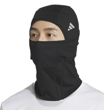 adidas Alphaskin 3 Balaclava Men One Size Black Reflective Hood Ski Mask NEW