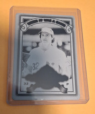 2006 MLB SP Legendary Cuts STEVE CARLTON BLACK Printing Plate Card #d 1/1 HOF