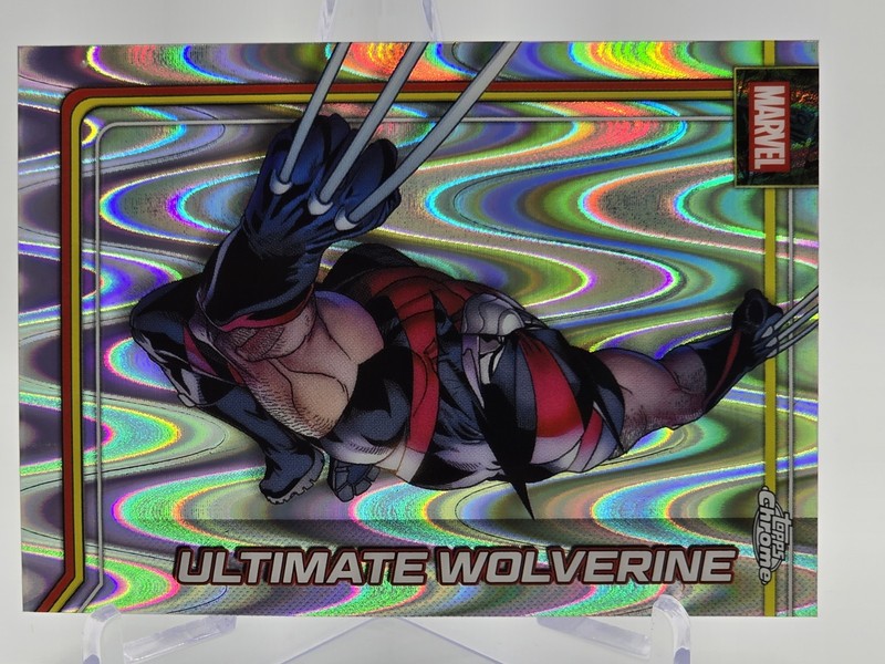 2026 Topps Chrome Marvel  Ultimate Wolverine Ray Wave Refractor