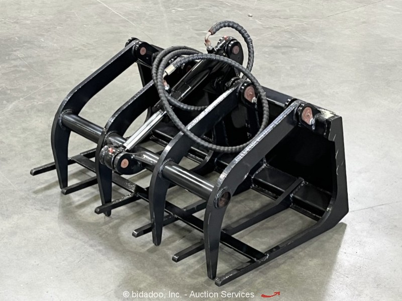 AGT M-HGB Skeleton Wood Grapple Bucket Mini Skid Steer Attachment bidadoo -New