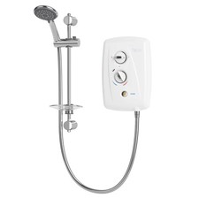 Triton T80 Easi-Fit+ Electric Shower – 10.5kW – White/Chrome