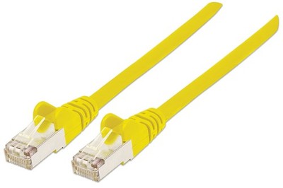 Intellinet Network Patch Cable, Cat6, 10m, Yellow, Copper, S/FTP, LSOH / LSZH, P
