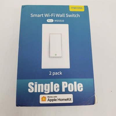 Meross MSS510 Smart Wi-Fi Wall Switch 1 way Touch Button _0,3_5