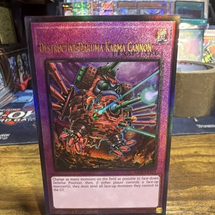 movie pack yugioh card list Yugioh Mystical Space Typhoon GLD5-EN038 Misprint Ghost Rare Limited E main image 1