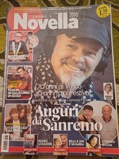 NOVELLA 2000 - 2 febbraio 2022 : 70 Anni Di Vasco Rossi , 40 Anno fa Al Festival