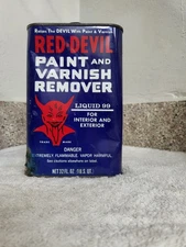 Red Devil Paint Stripper Can Devil Graphics