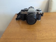 Canon AE-1 Program 35mm Film Camera + 50mm F1.8 Lens Tested Working New Battery 