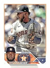 2023 Topps #55 Cristian Javier