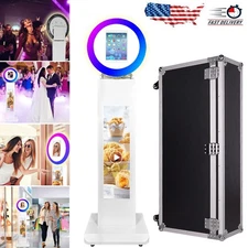 Universal Floor iPad Photo Booth w/Digital LCD Screen for Birthday Wedding Party