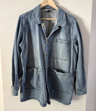 Universal Thread Men s Solid Denim Button-Up ...