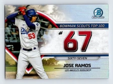 2023 Bowman Jose Ramos #BTP-67  Baseball  Los Angeles Dodgers