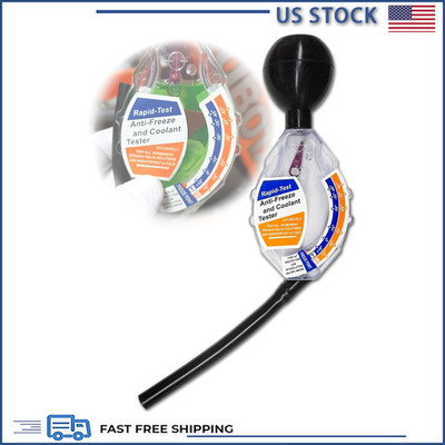 Antifreeze Coolant Tester, Dial Type Hydrometer Tool Car Engine System