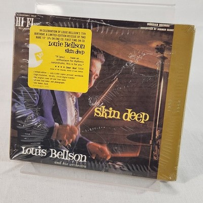 LOUIE BELLSON - Skin Deep (CD Verve) RARE Limited Edition Market SEALED NEW