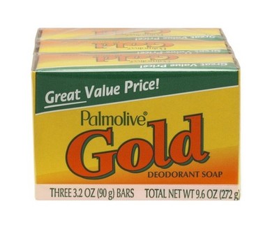 (1) Palmolive Gold Deodorant Soap 3 Pack Discontinued See Image