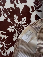 PAIR Yves Delorme France Burano EURO Pillow Shams 30 X 30 Flanged LUXURY Bedding