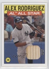 2021 Topps 1986 Topps All-Star Baseball Relics Alex Rodriguez #86ASRAR qf8