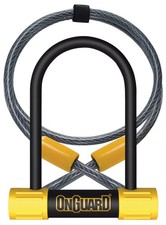 Onguard Bulldog Mini DT 8015 90mm x 145mm Bike Key D Lock & Cable