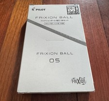 Pilot FriXion Ball Refill 0.5 mm Black Erasable Gel Pen Refills - Bulk Box 30