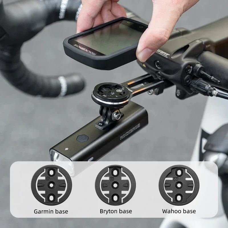 Bike Computer Holder Bike Front Light Lamp Mount for GIANT TCR PCR Aluminum Allo - Image 4 of 4