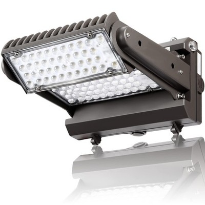 Dusk to Dawn100W Rotatable LED Wall Pack Light, 5000K 13000LM 400-600W HPS/HID E