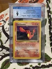 2000 Pokémon TCG Team Rocket Charmander 50/82 Unlimited CGC 9 Mint w/ Subgrades