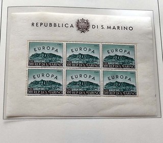 EUROPA CEPT USW 1956/90 Postfrisch fast komplett Viele Kleinbogen usw Hoher Wert