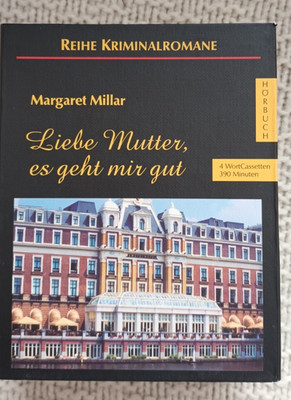 Box mit 4 Hörbuch-Cassetten -Liebe Mutter, es geht mir gut / Margaret Millar