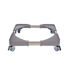 Washing Machine Fridge Stand Appliance Wheel Adjustable Trolley Roller AA