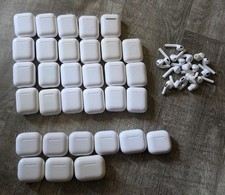Lot of 32 AirPods, Mix cases. Case Only 18 Earbuds. For Parts.