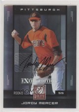 2008 Donruss Elite Extra Edition Rookie 176/483 Jordy Mercer #132 Auto 2a9