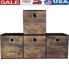 Durable Fabric Storage Bins Thickened Cubes Organizing Toys Supplies New