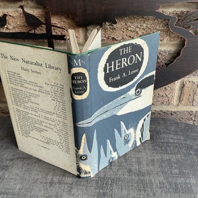 The Heron By Frank A Lowe 1954 DJ HB New Naturalist Collins 1st NMN 11
