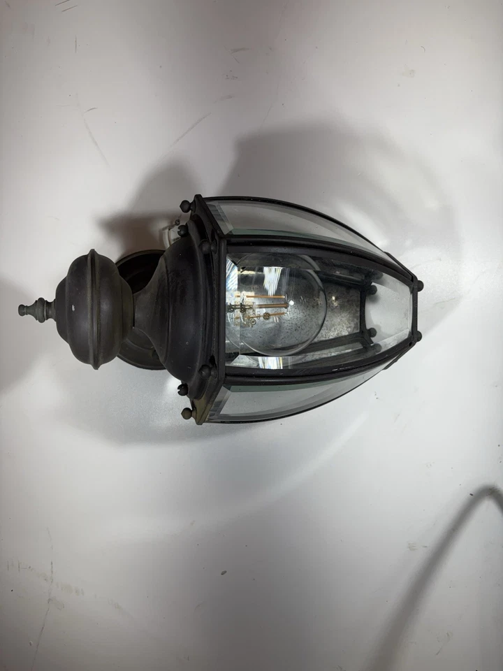 Light Fixture Copper Outdoor Classic Vintage Sconce Elegant Wall Lamp - Image 3 of 4